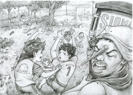 Efisiensi Waktu Menggambar Portofolio