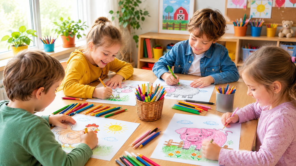 tanda anak berbakat dalam aktivitas menggambar