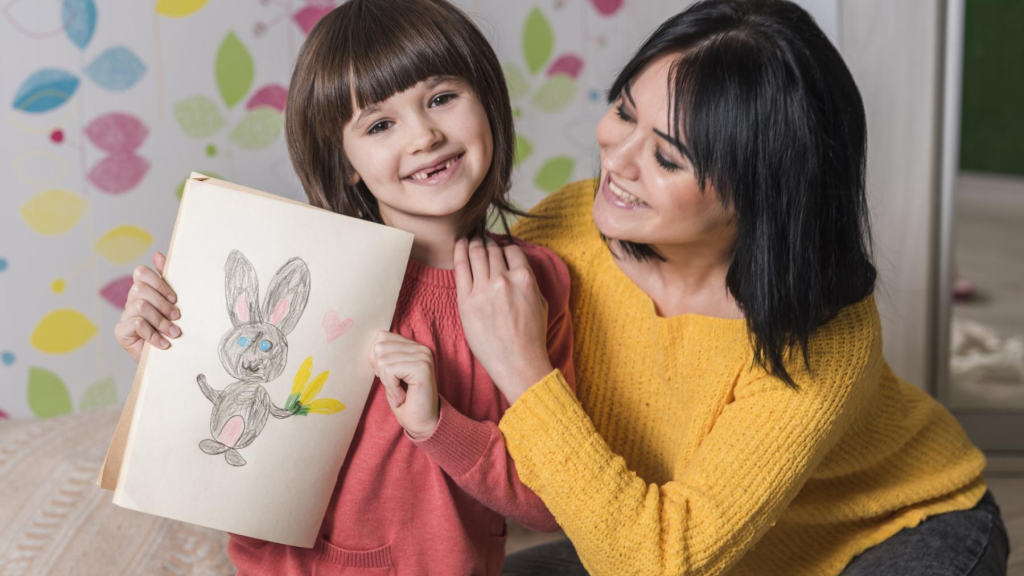 kursus gambar anak melatih percaya diri