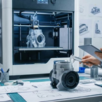 D Modeler dan Prototyping Specialist membuat model digital untuk simulasi produk